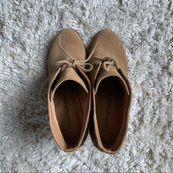 Lucky Brand Yamene Wedge Bootie - Size 8 - Picture 3 of 7